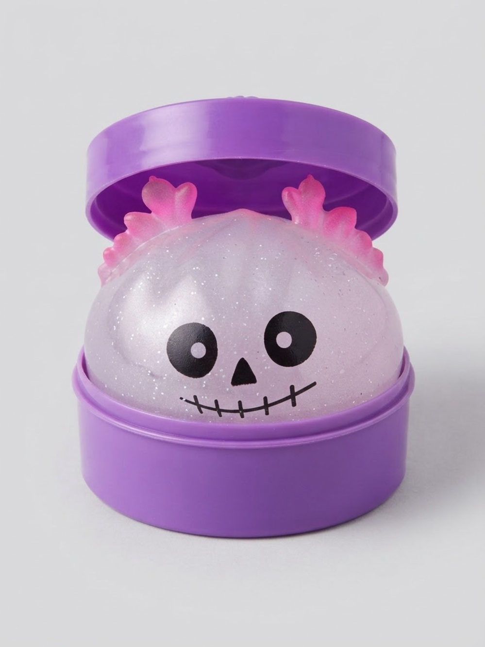 Halloween Mystery Squishy Blind Box – Surprise Character in Purple Basket